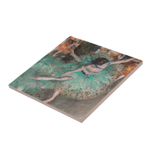 Carreau Edgar Degas - Swaying Dancer / Danseuse en vert (Côté)