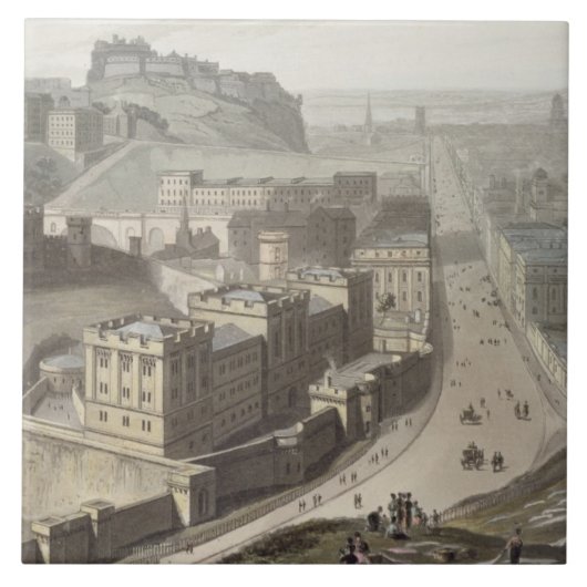 Carreau Edimbourg, de colline de Calton, 'd'un voyage (Devant)