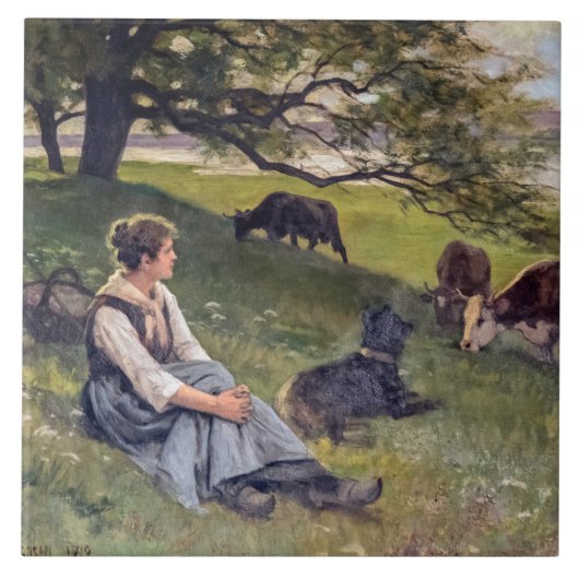 Carreau Edouard Debat-Ponsan Le Carré de la Crevette (Devant)