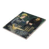 Carreau Edouard Manet - Dans la serre (Côté)