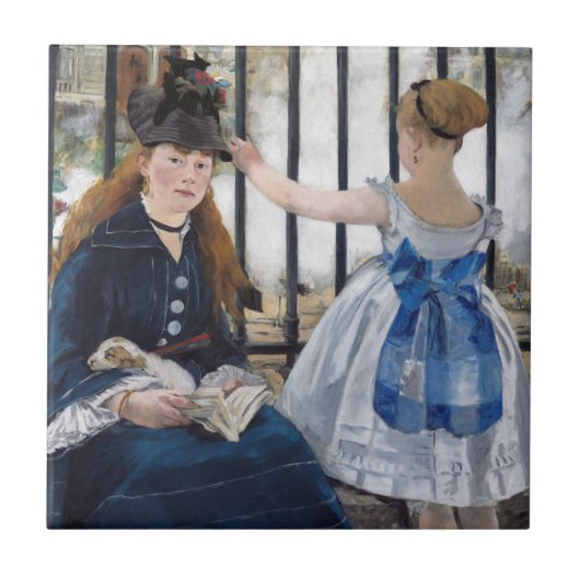 Carreau Edouard Manet - Le Chemin De Fer (Devant)