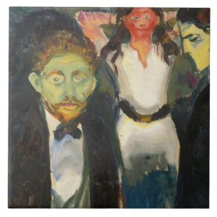 Carreau Edvard Munch - Jealousy