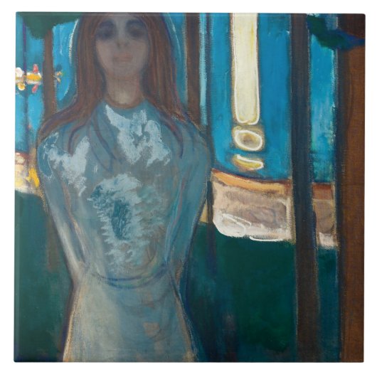 Carreau Edvard Munch - La Voix, La Nuit D'Été (Devant)