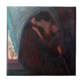 Carreau Edvard Munch - Le baiser (Devant)