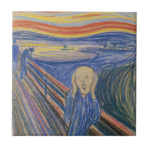 Carreau Edvard Munch Le Cri 1895 Impression d'art au paste