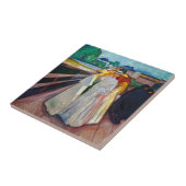 Carreau Edvard Munch - Les filles sur le pont 1903 (Côté)