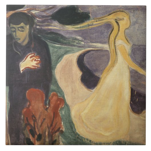 Carreau Edvard Munch - Séparation (Devant)
