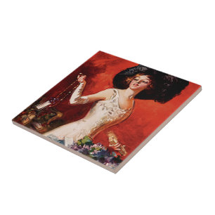 Carreau Edwardian Glamor Girl