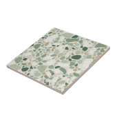 Carreau Effet Sage Green Terrazzo (Côté)