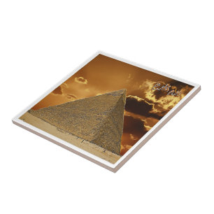 Carreau EG055 EGYPT, Chefren, Pyramide, Afrique,