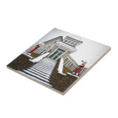Carreau Église dans la neige (Côté)