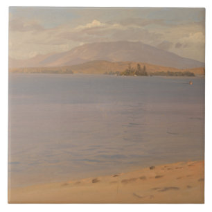 Carreau Église Frederic Edwin - Mont Katahdin du lac