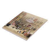 Carreau Église grecque de la tombe sainte, Jérusalem, avr. (Côté)