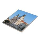 Carreau Eglise Saint Nicolas dans la vieille ville de Prag (Côté)