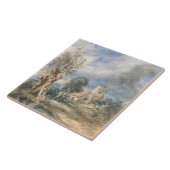 Carreau Église Stoke Poges (1834) John Constable (Côté)