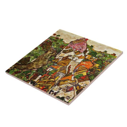 Carreau Egon Schiele - Stein sur le Danube (Côté)