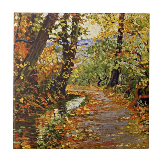 Carreau Egon Schiele - Winding Brook (Devant)