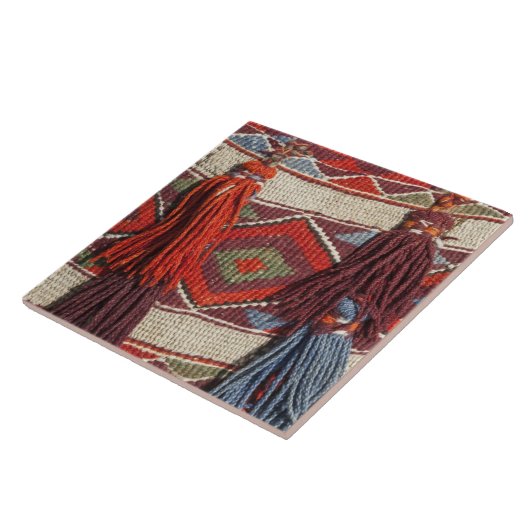 Carreau Egypte, Gizeh. Couverture de chameau dans les Pyra (Côté)