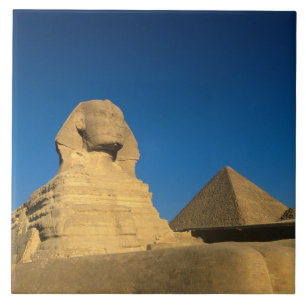 Carreau Égypte, Gizeh, Le Sphinx, Ancien Empire, Unesco