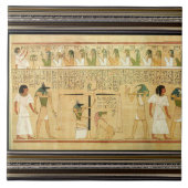 Carreau Égypte-Hiéroglyphes Carrelage en céramique (Devant)