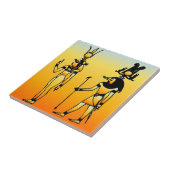 Carreau égyptien (Côté)