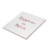 Carreau Egyptien en tuile-esprit (Côté)