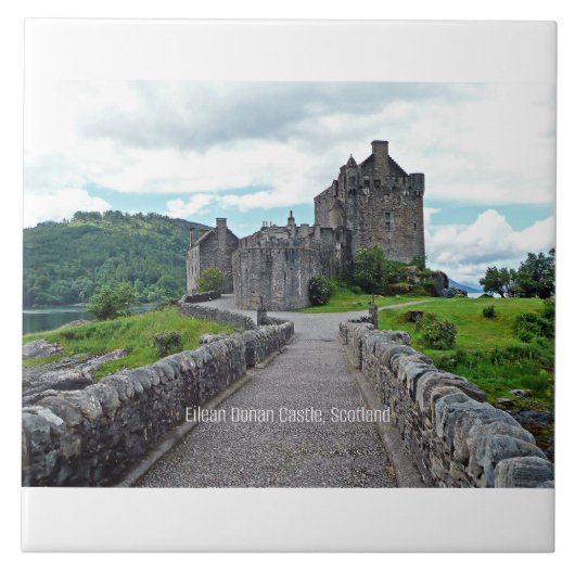 Carreau Eilean Donan Castle, Ecosse, (Devant)