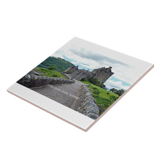 Carreau Eilean Donan Castle, Ecosse, (Côté)