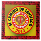 Carreau EL Camino De Santiago 2013 (Devant)