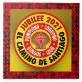 Carreau EL Camino De Santiago 2021 (Devant)