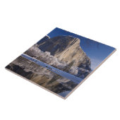 Carreau El Capitan se reflète dans la rivière Merced en 2 (Côté)