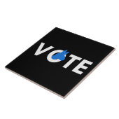 Carreau Élections - Votez Démocrate II (Côté)
