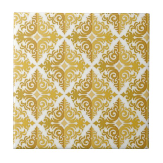 Carreau Elégance dorée (Devant)