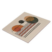 Carreau Élégance Simplicité Mi-siècle Maîtrise géométrique (Côté)