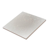 Carreau Élégant brillant blanc Modèle moderne (Côté)