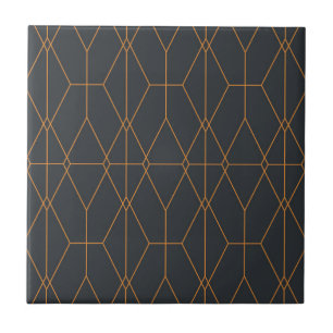 Carreau Elégant, chic, simple, luxueux art motif de ligne