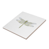 Carreau Elégant dessin de libellule (Côté)