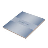 Carreau Élégant écriture de script de monogramme modifiabl (Côté)