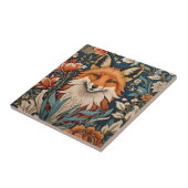 Carreau Elégant Fox William Morris Inspiré Floral (Côté)