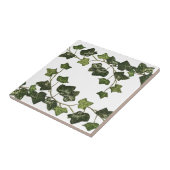 Carreau Élégant ivoire botanique (Côté)