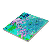 Carreau Élégant Limelight rose et bleu Hydrangea (Côté)