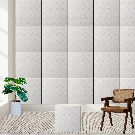 Carreau Elégant Marbre blanc mosaïque carrelage en céramiq