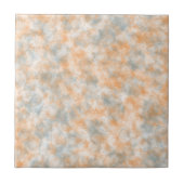 Carreau Elégant marbre gris orange Aquarelle (Devant)