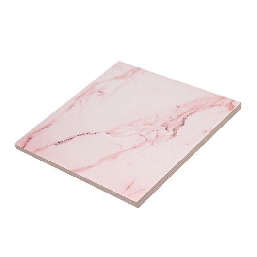 Carreau Elégant marbre rose ancien (Côté)