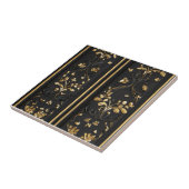 Carreau Élégant modèle floral classique (Côté)