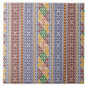 Carreau élégant motif ethnique (Devant)