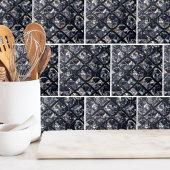 Carreau Élégant Motif géométrique Glam