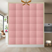 Carreau Élégant Motif géométrique rose doux