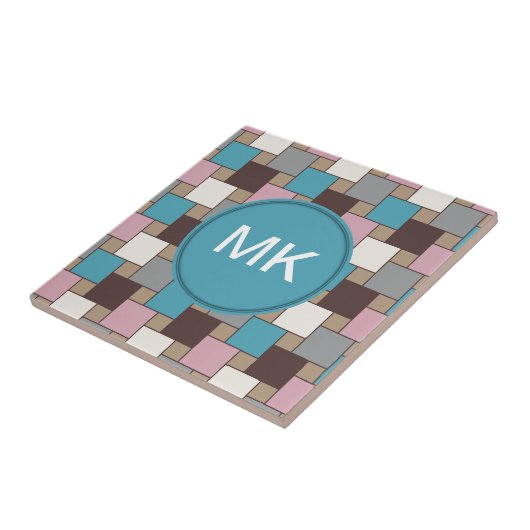 Carreau Élégant nectar rose (Côté)