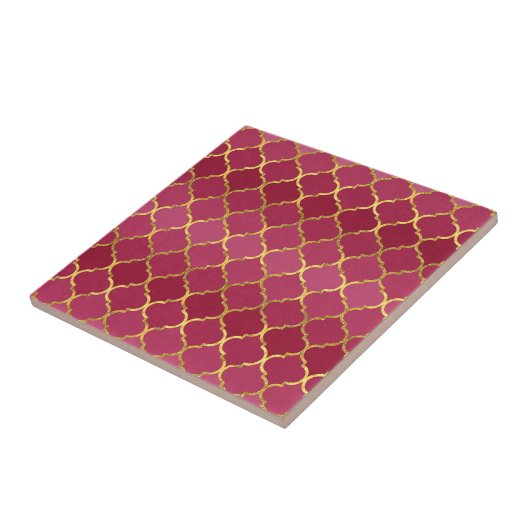 Carreau Elégant or tendance fausse parties scintillant qua (Côté)